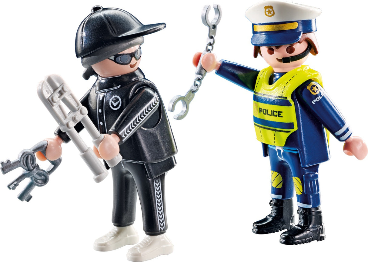 DuoPack Policeman and Burglar
