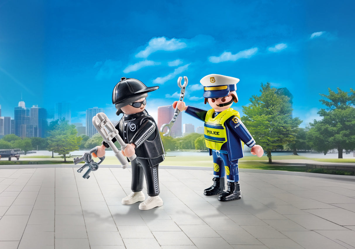 DuoPack Policeman and Burglar