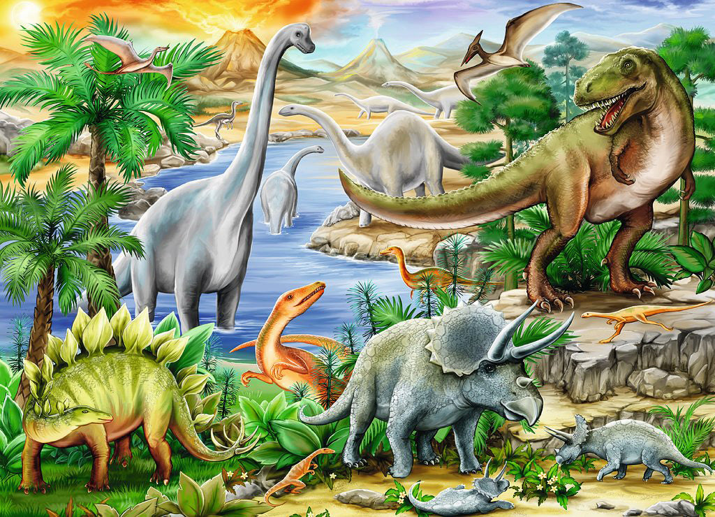 Prehistoric Life Puzzle (60 pc)