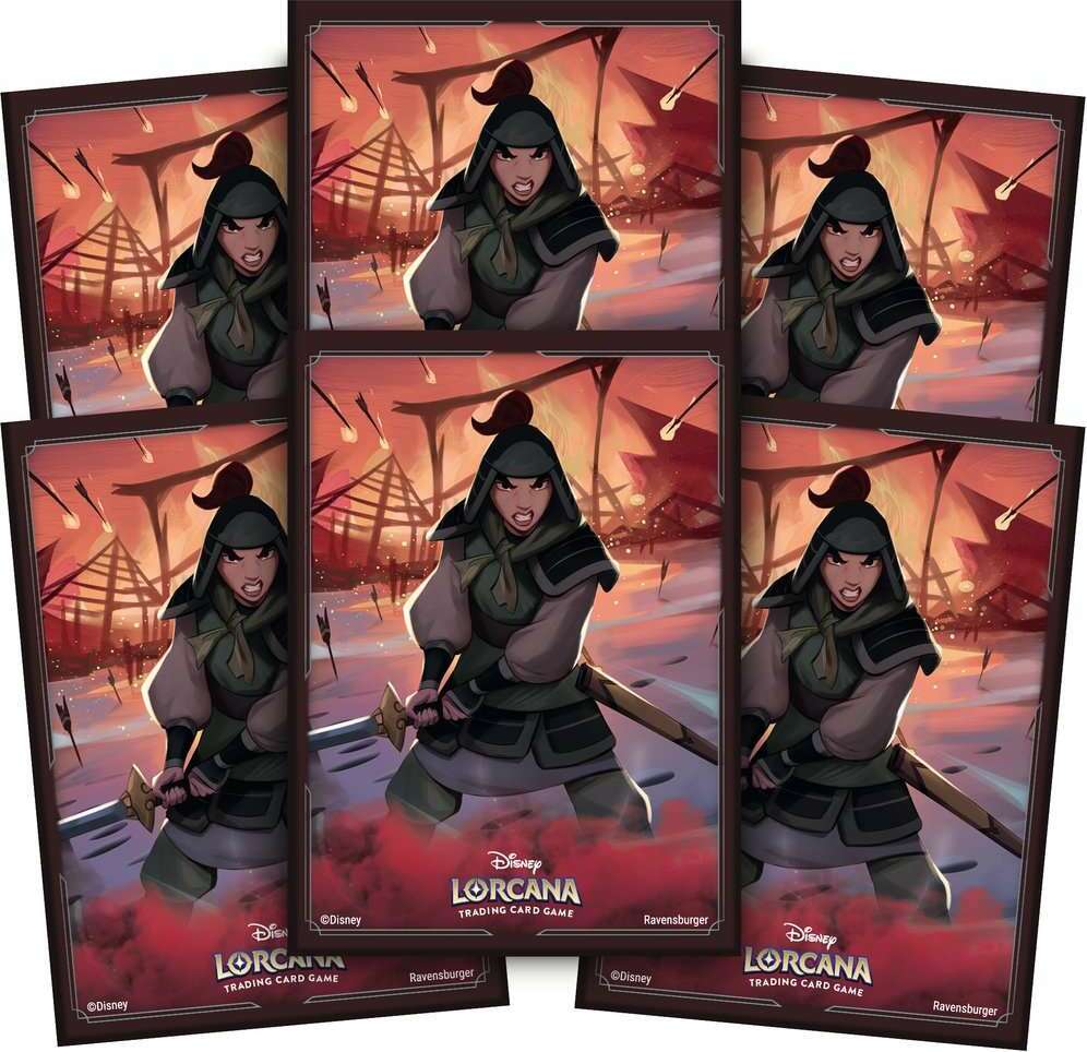 Disney Lorcana: Rise of the Floodborn TCG Card Sleeve Pack - Mulan