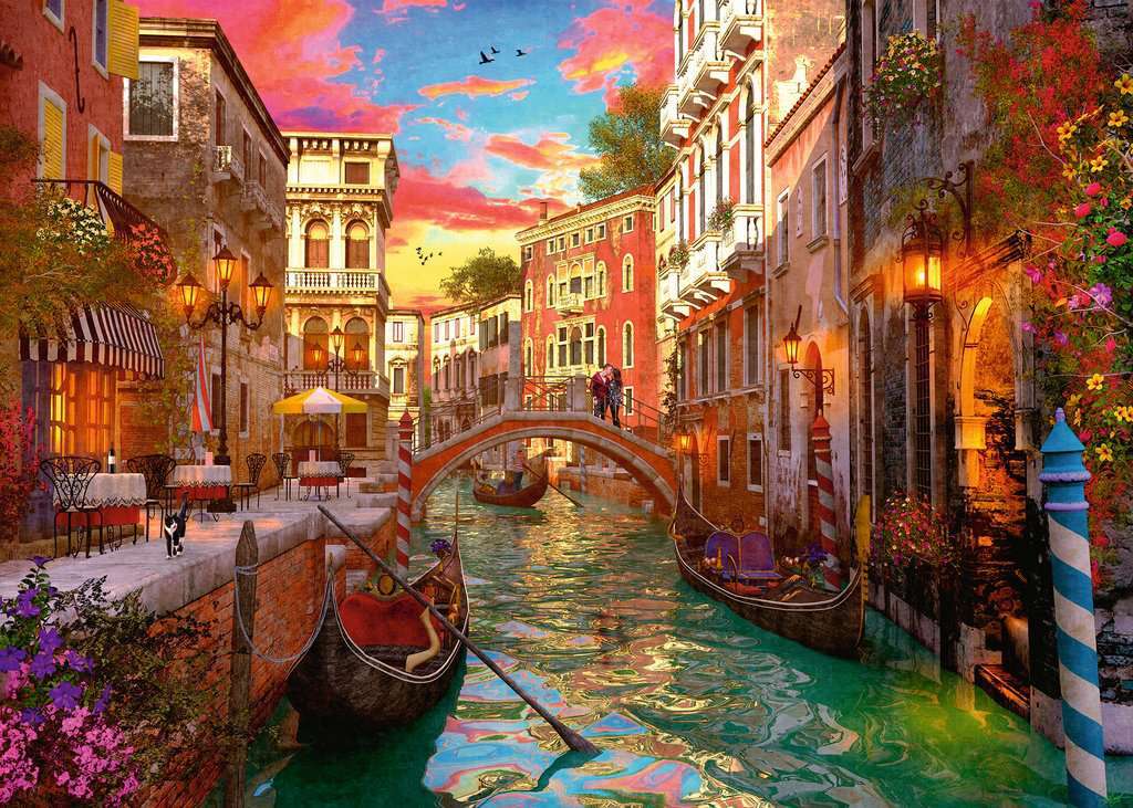 Venice Romance 1000 Pc Puzzle