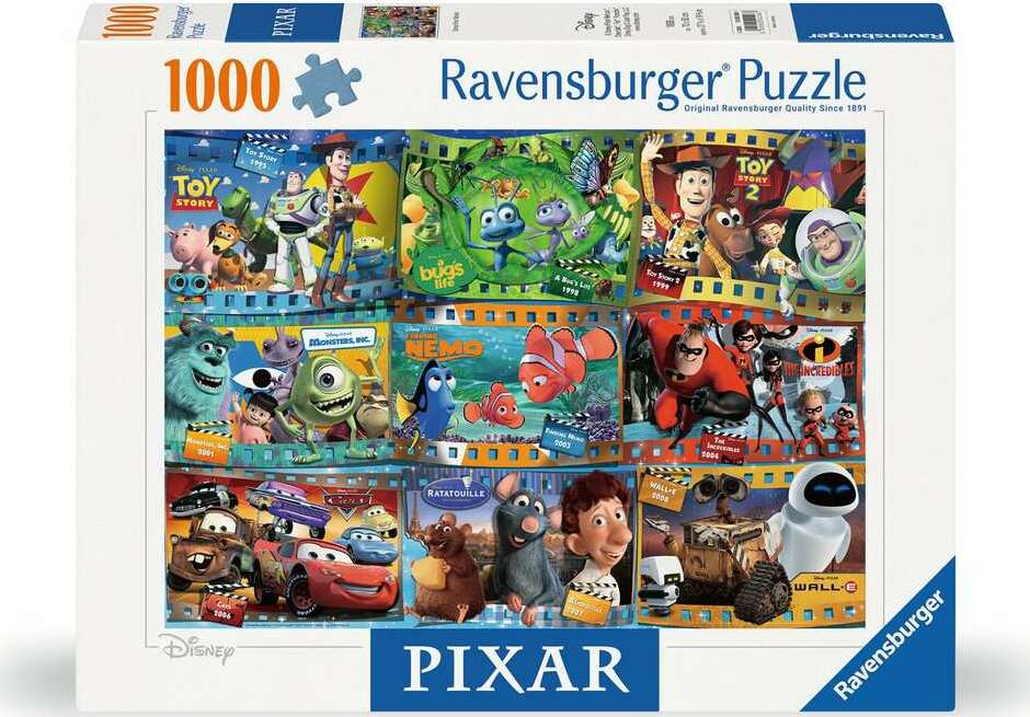 Disney Pixar Movies (1000 Piece Puzzle)