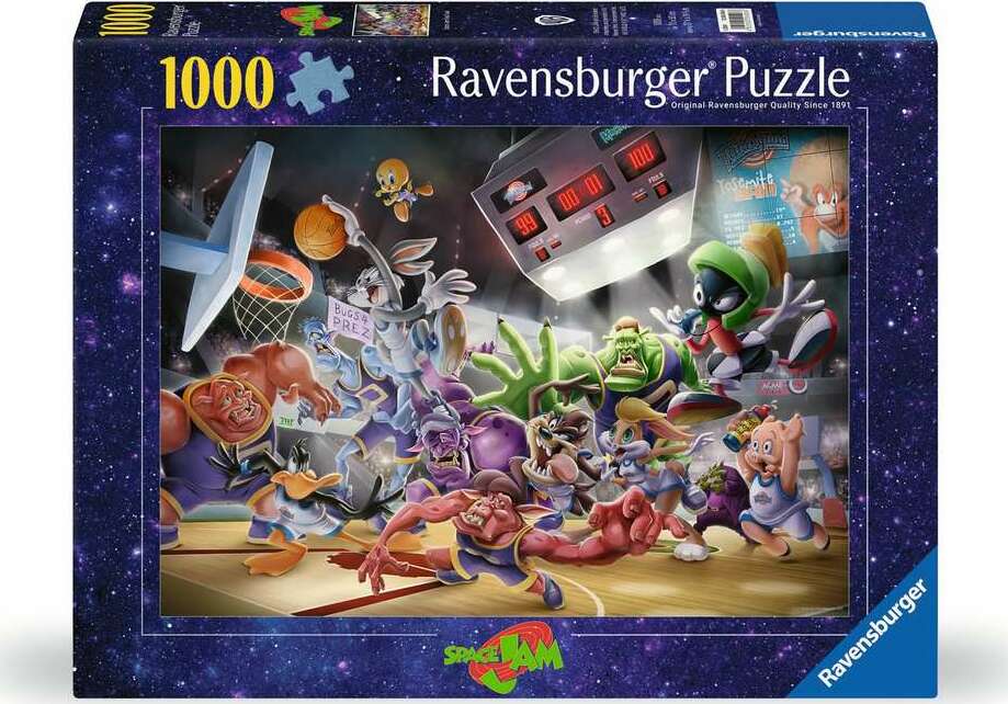 Space Jam Final Dunk (1000 Piece Puzzle)