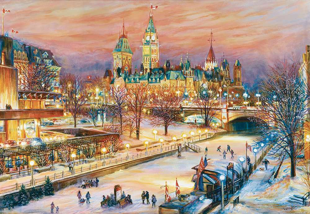 Ottowa Winterlude Festival (1000 Piece Puzzle)