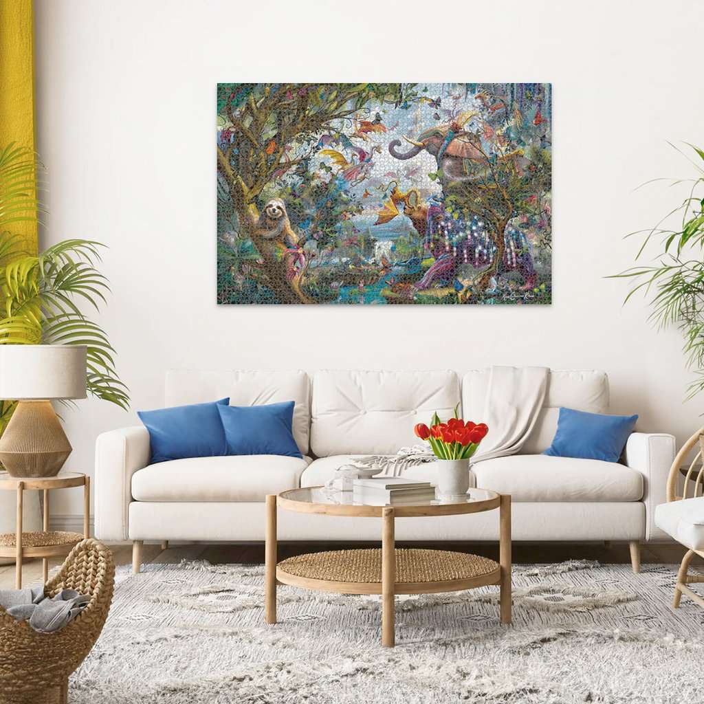 Jigsaw Puzzle Tropical Dragons - 4000 Pieces Puzzle