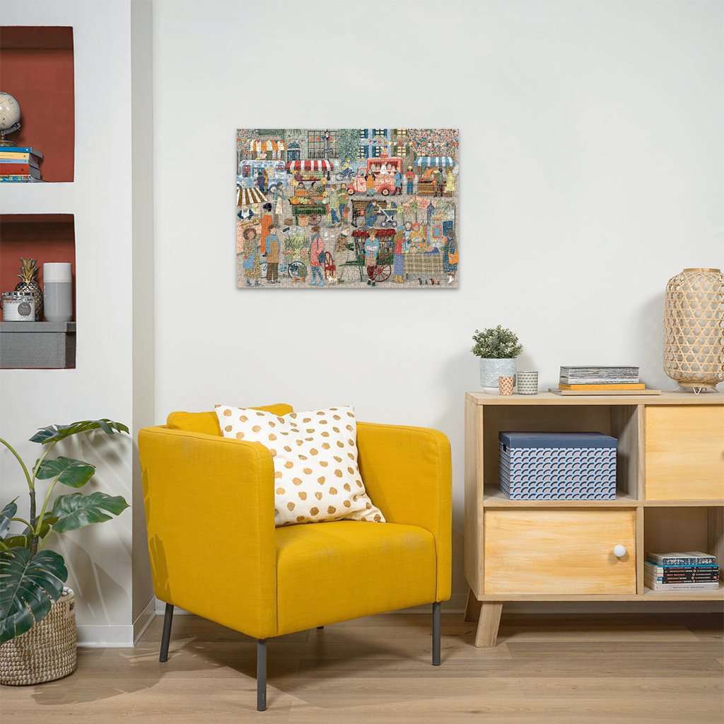 Street Market 1000 Pc Puzzle