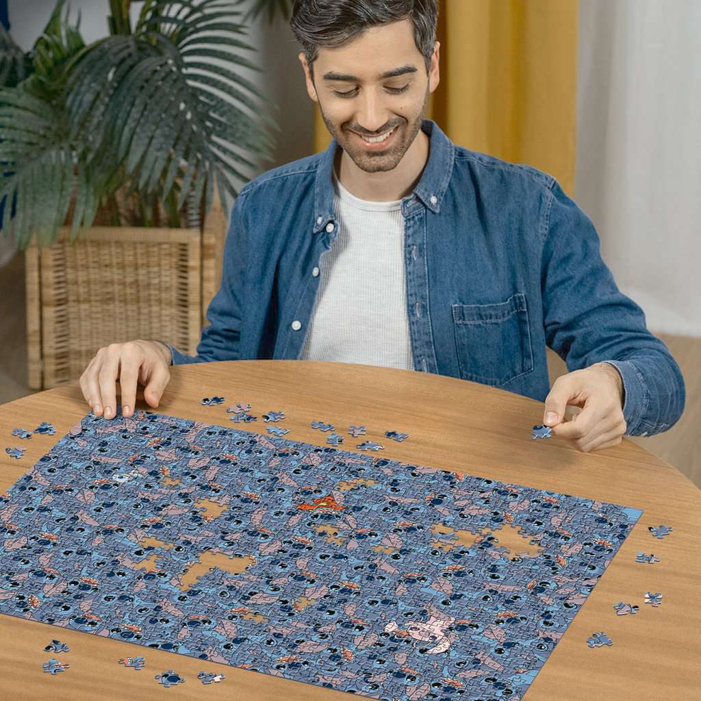Disney Stitch Challenge 1000 Pc Puzzle