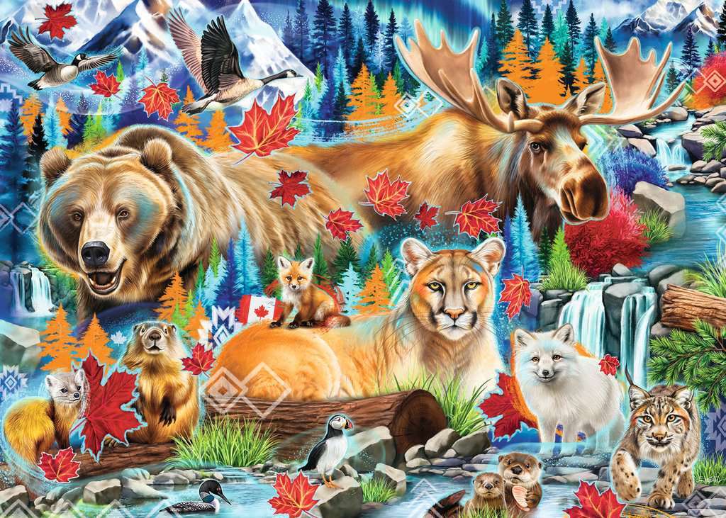 Wild Canada 1000 Pc Puzzle
