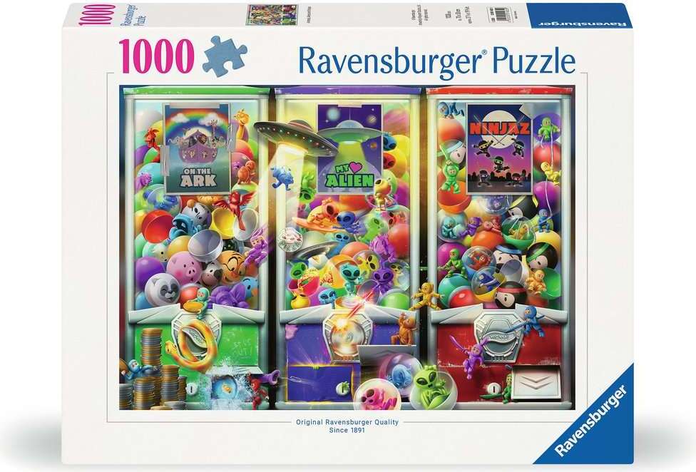 Animals, Aliens & Ninjas 1000 Pc Puzzle