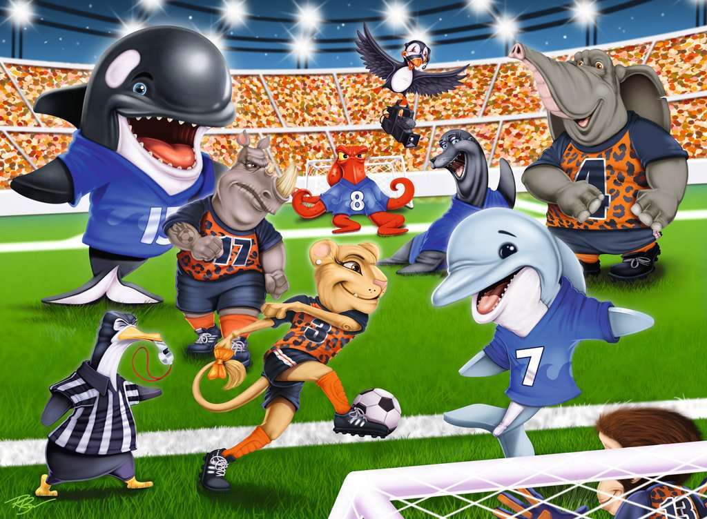 Soccer Field Flair 150 Pc Puzzle