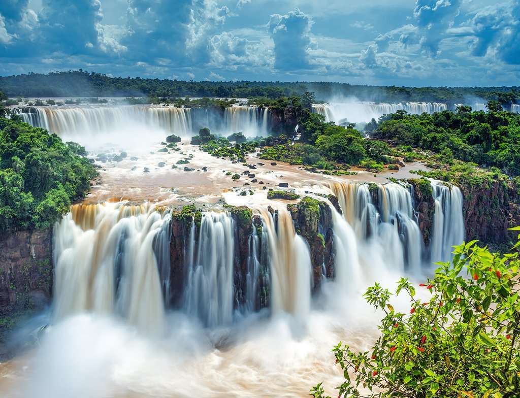 Iguazu Waterfalls, Brazil 2000 Pc Puzzle
