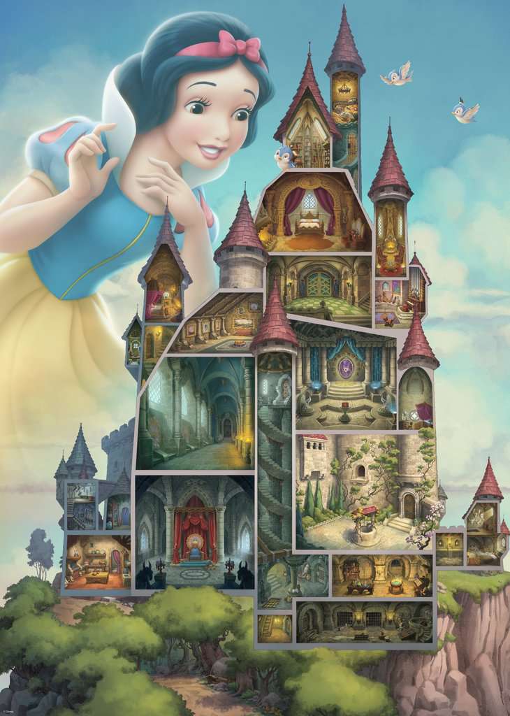 Disney Castles: Snow White (1000 pc Puzzles)