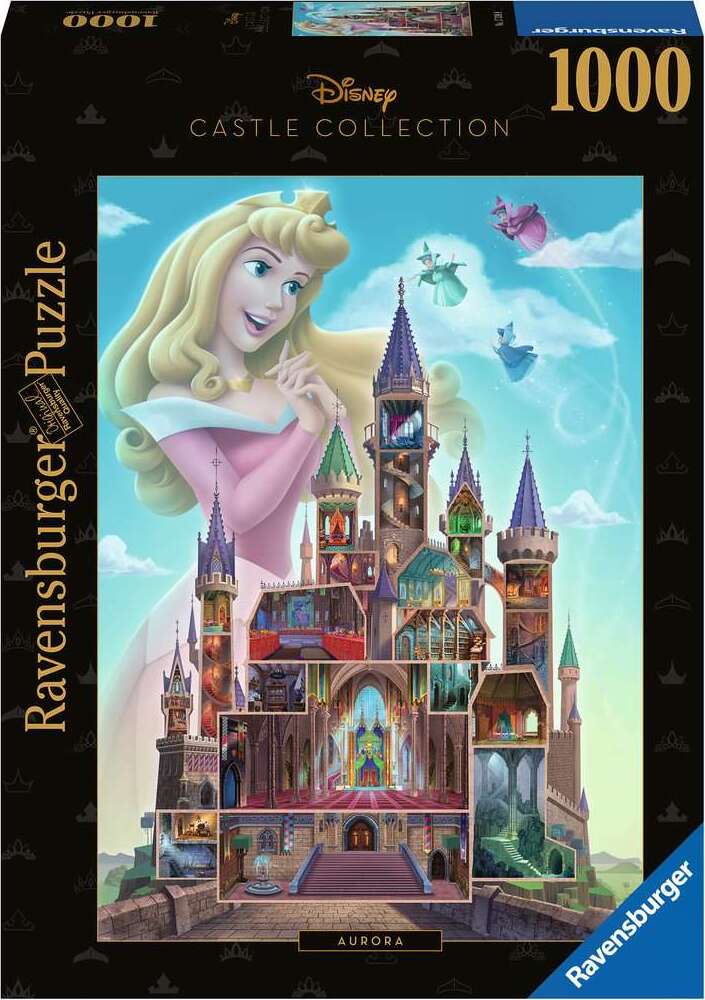 Disney Castle: Aurora (1000 pc Puzzles)