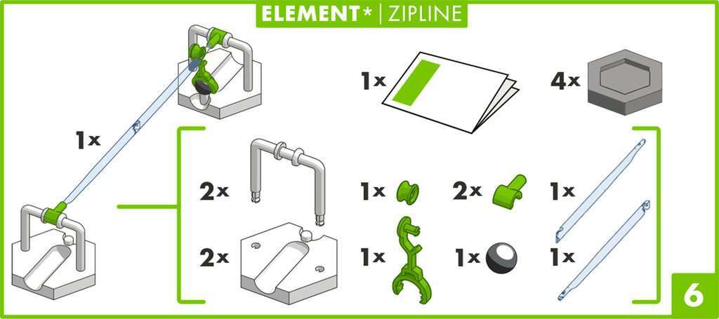 GraviTrax - Zipline Element