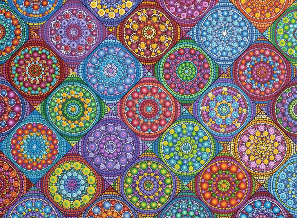 Elspeth McLean - Magnificent Mandalas (500 pc Puzzle)