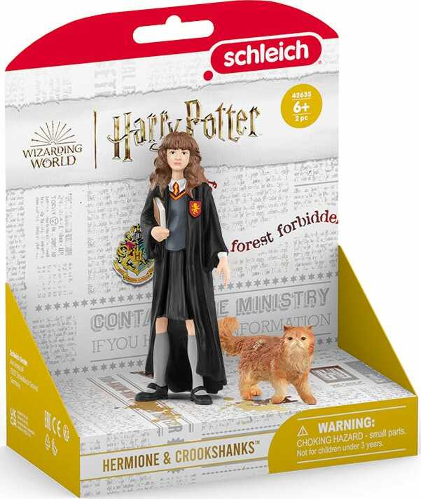 Hermione Grangertm and Crookshanks