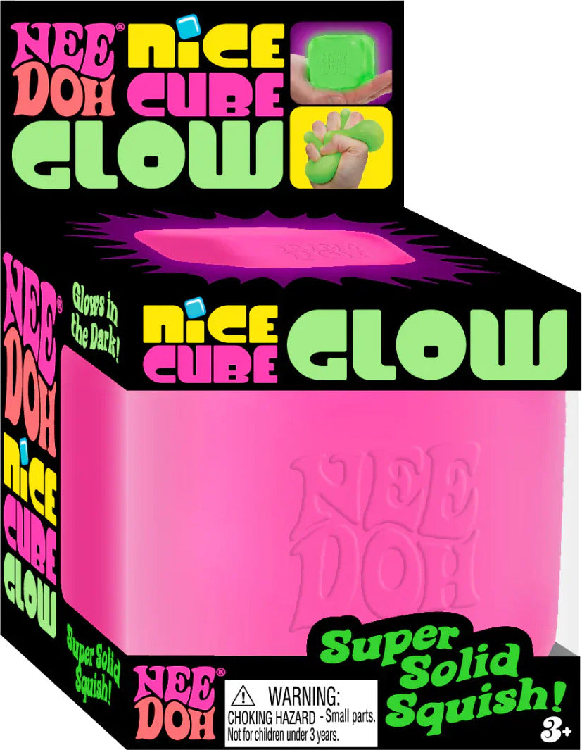 NeeDoh Glow Nice Cube (assorted)