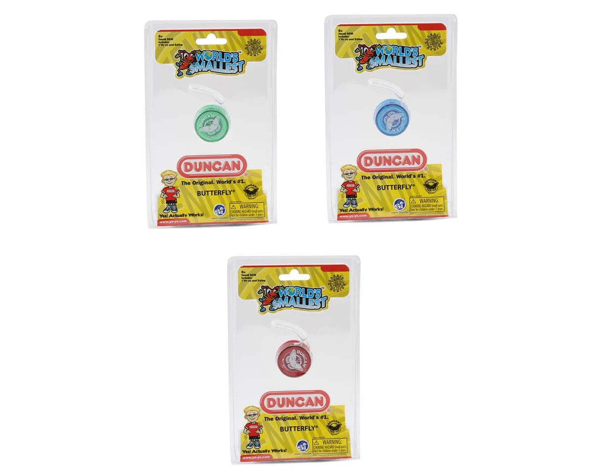 World's Smallest DUNCAN BUTTERFLY YO-YO