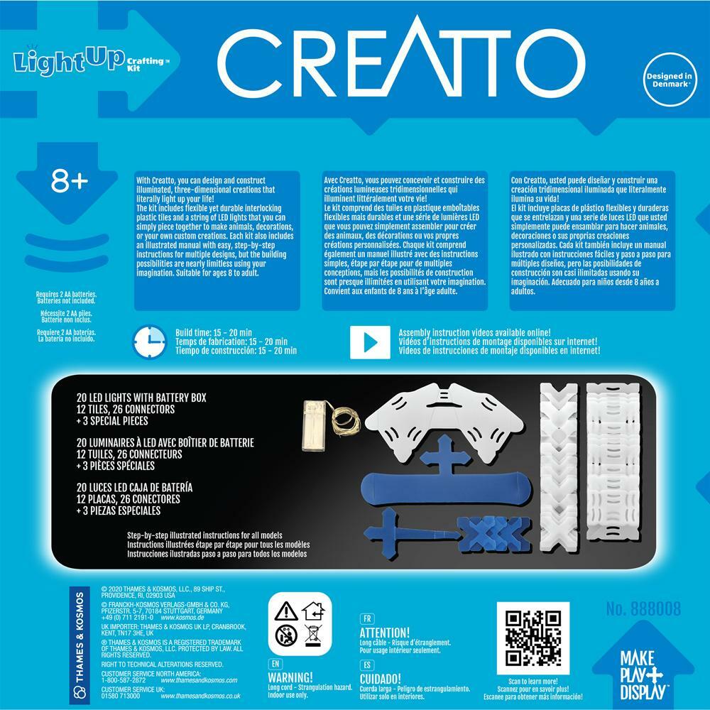 Creatto: Northern Lights Polar Bear Winter Pals