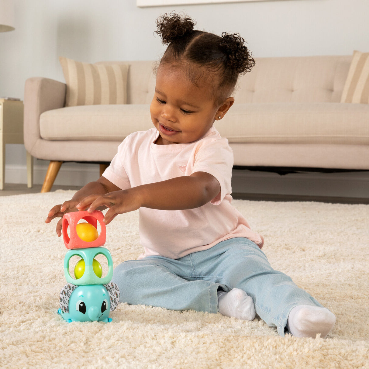 Lamaze Stack, Rattle and Roll Block Set