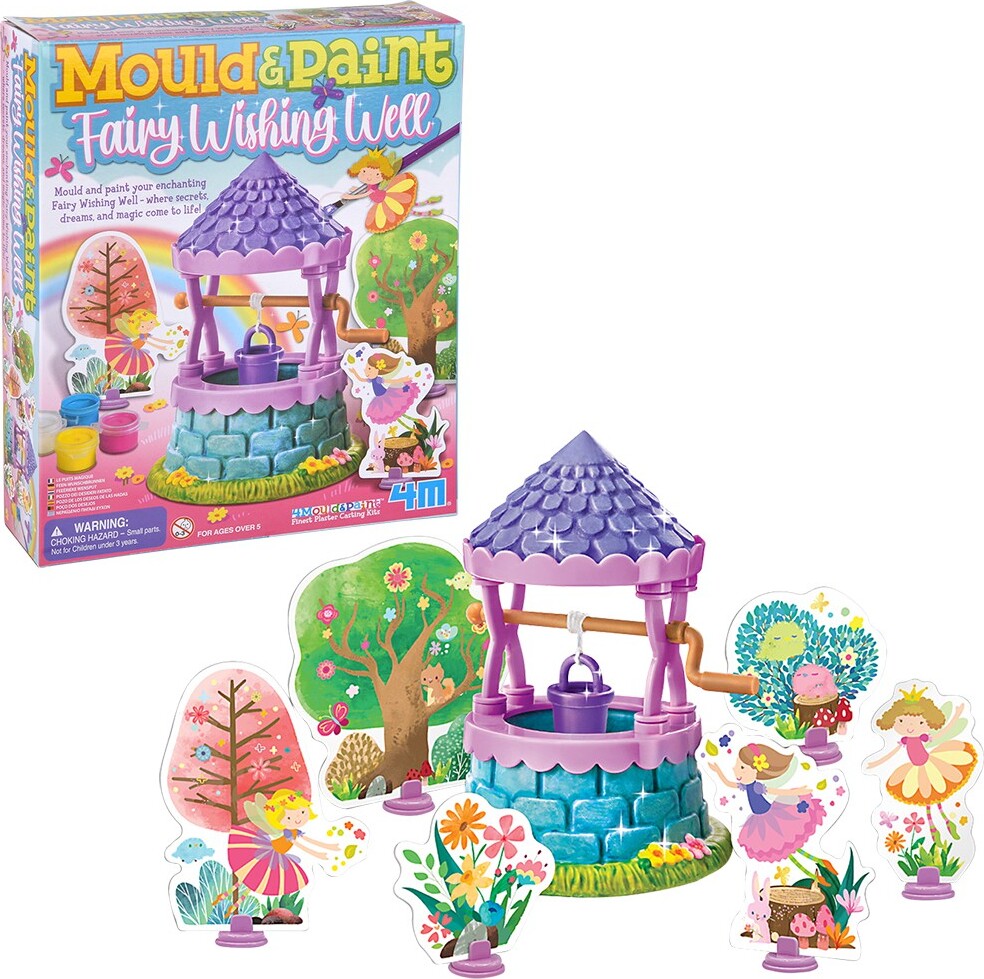 Mould and Paint - Fairy Wishing Well