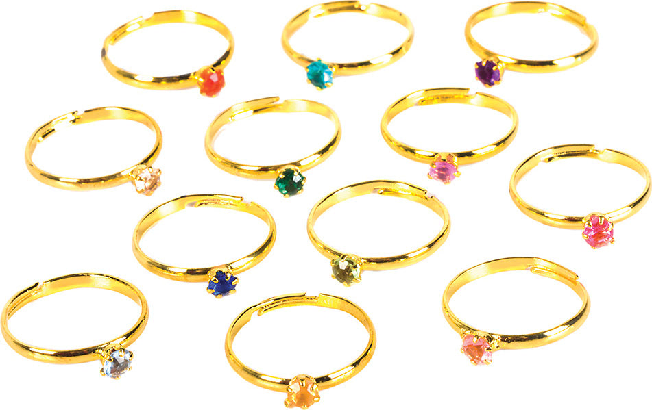 Birthstone Ring With Display Stand