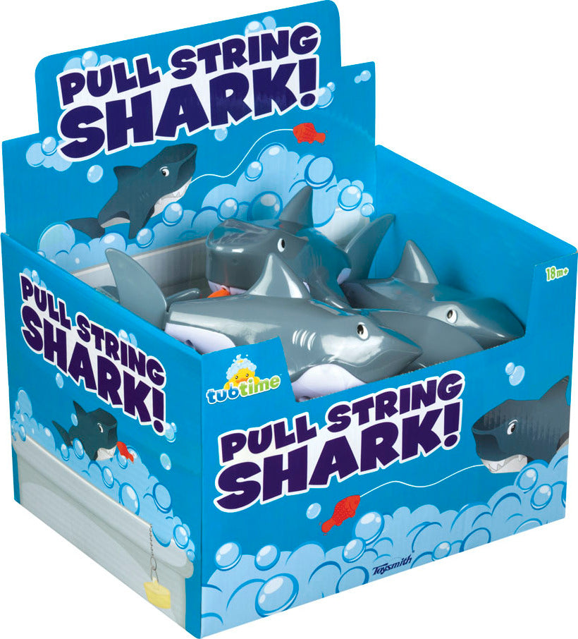 Tub Time Pull-String Shark