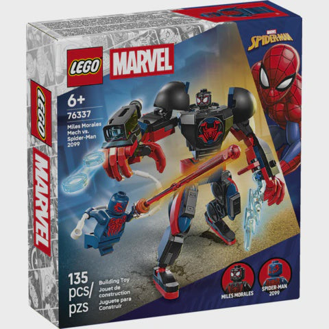 Miles Morales Mech vs Spider-Man 2099