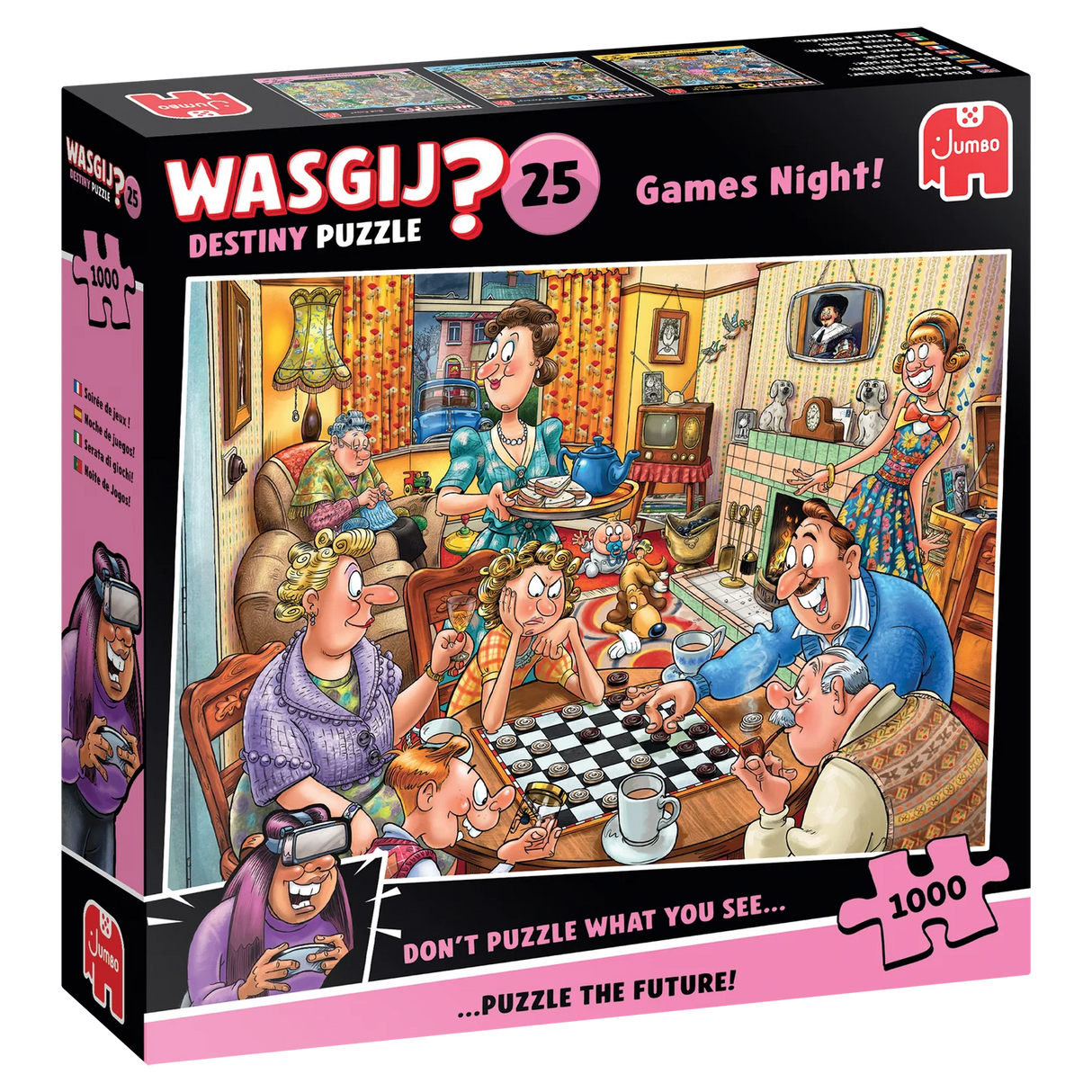 1000pc Wasgij Dest25: Games Night