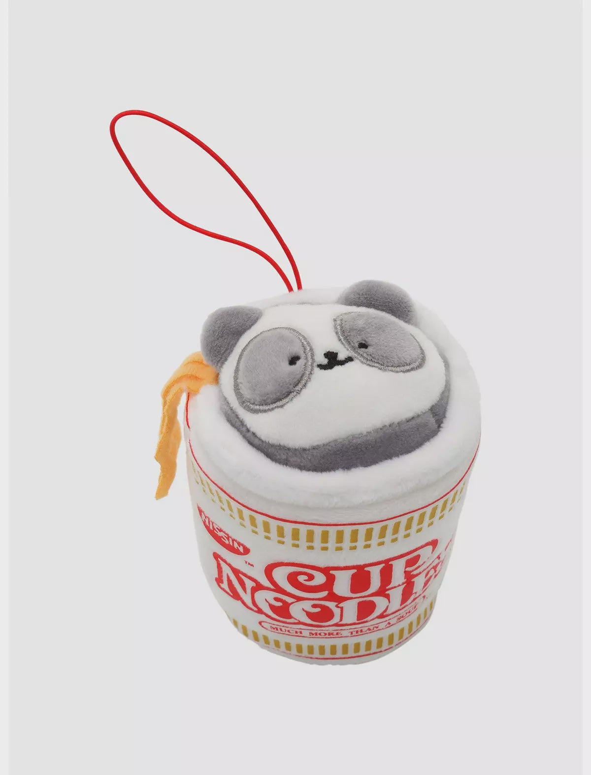Anirollz-Cup Noodles Pandaroll Plush Keychain