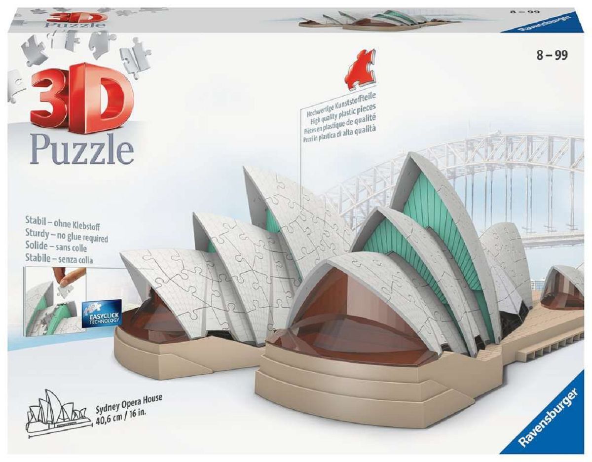 3-D Sydney Opera House Puzzle