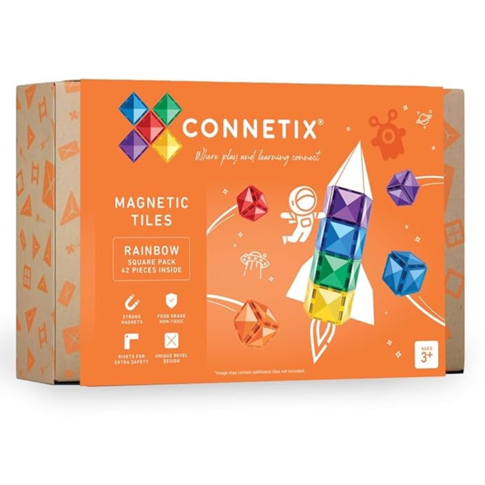 Rainbow Square Pack 42 pc