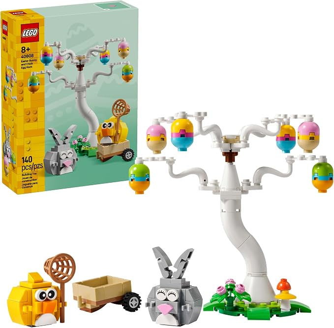 Easter Bunny and Chick Egg Hunt