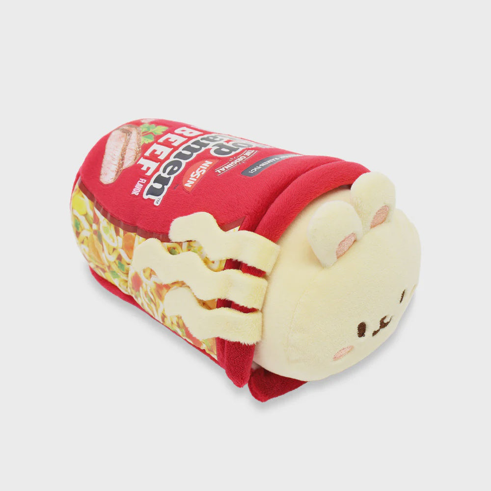 Anirollz-Top Ramen Cup Beef Bunniroll Plush Small