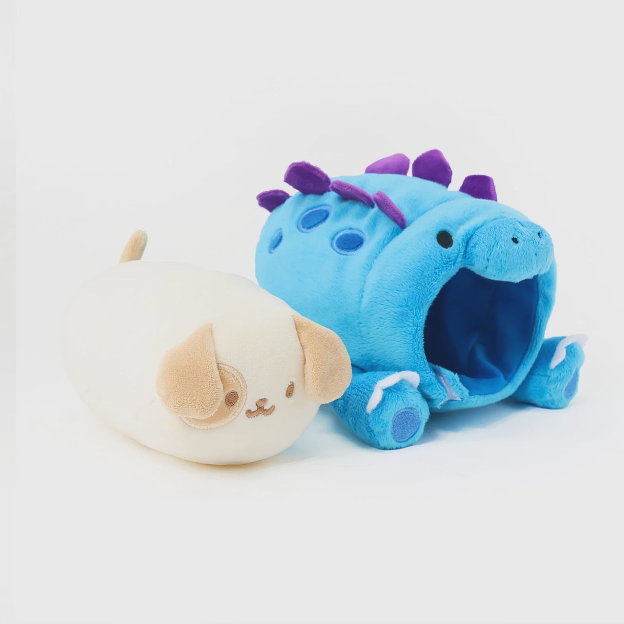 Anirollz- Stegosaurus Puppiroll Plush Outfitz ( small )