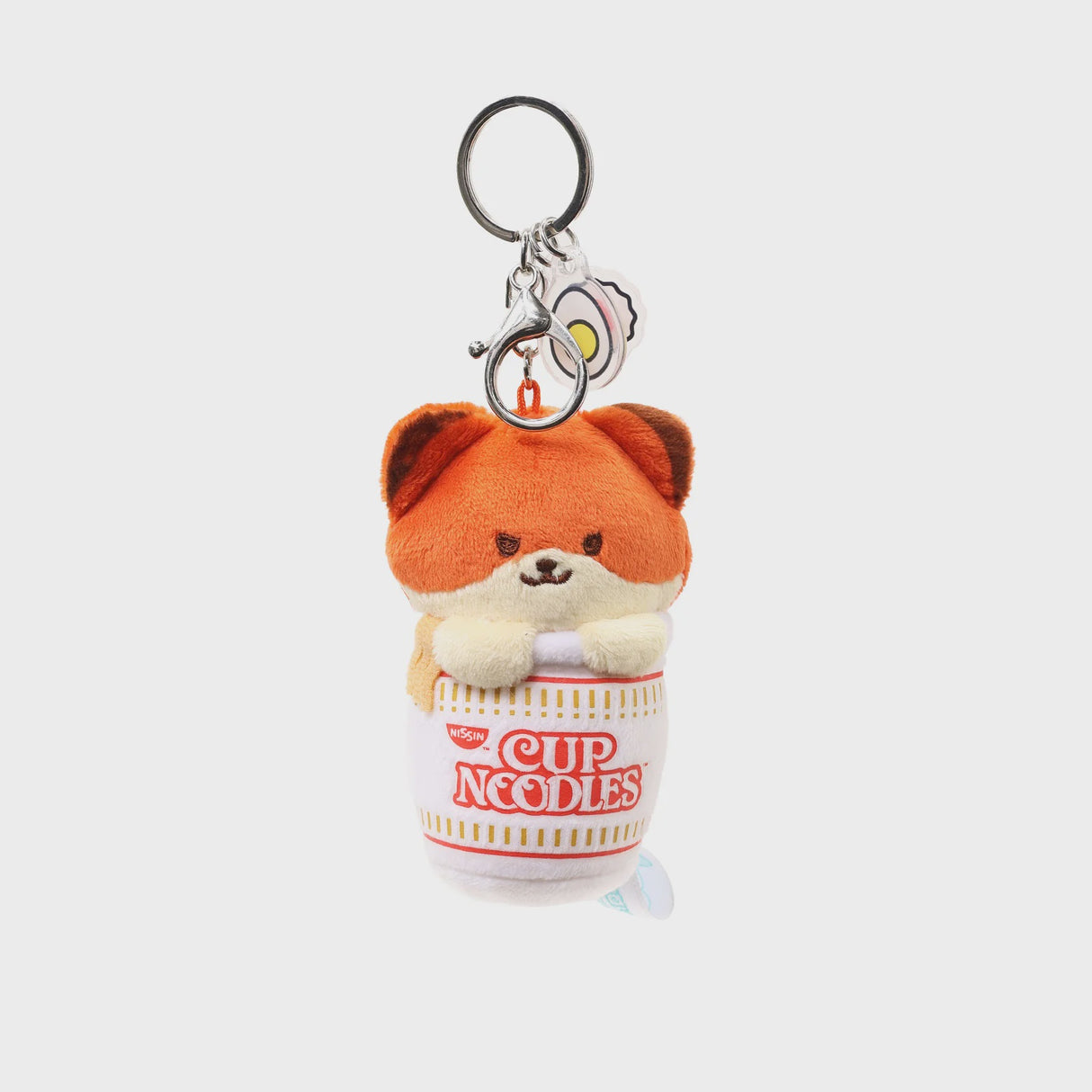 Anirollz-S2 Cup Noodles Foxiroll Plush Keychain Charm