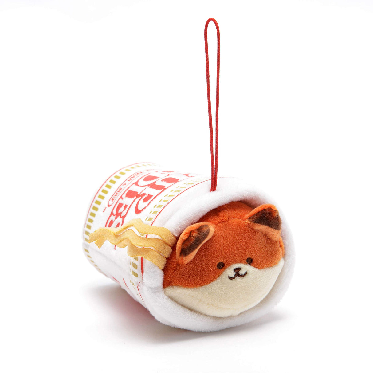 Anirollz-Cup Noodles Foxiroll Plush Keychain