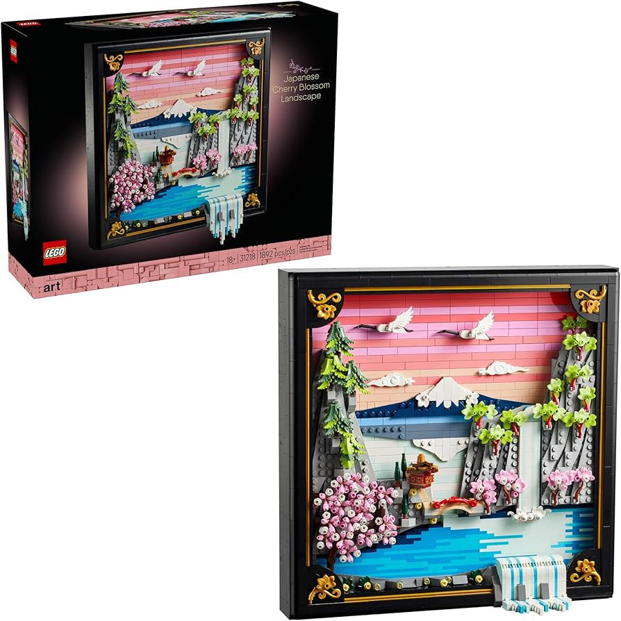 Japanese Cherry Blossom Landscape