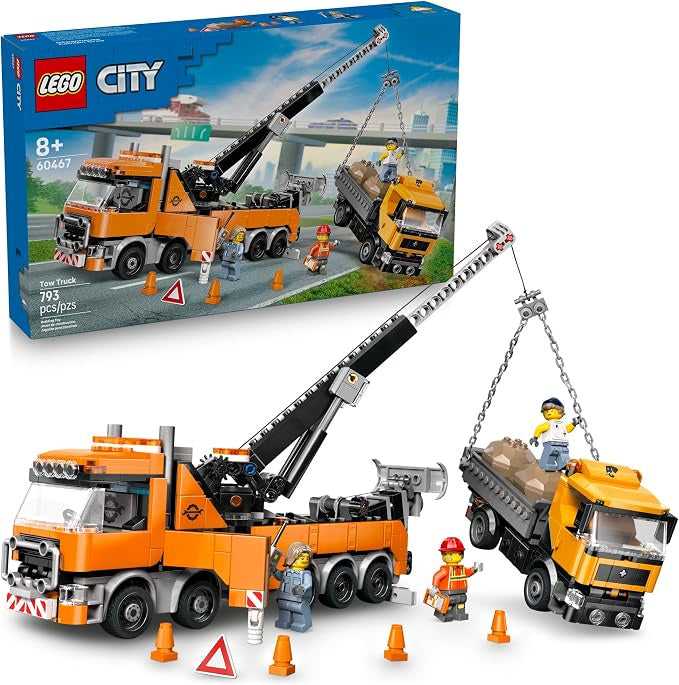 Heavy Duty Recovery Tow Truck with Crane