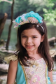Mermalicious Headband, Teal