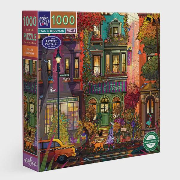Fall In Brooklyn 1000pc Square Puzzle