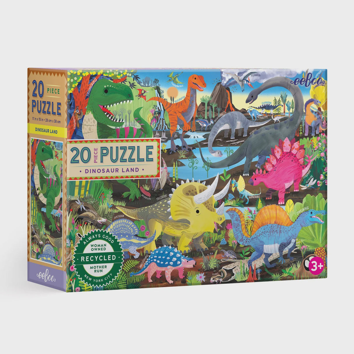 Dinosaurs Land 20pc Puzzle