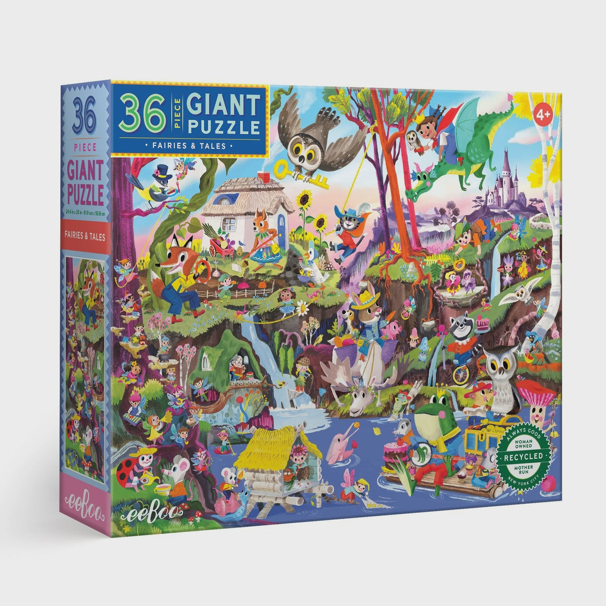 Fairies & Tales 36pc Giant Puzzle