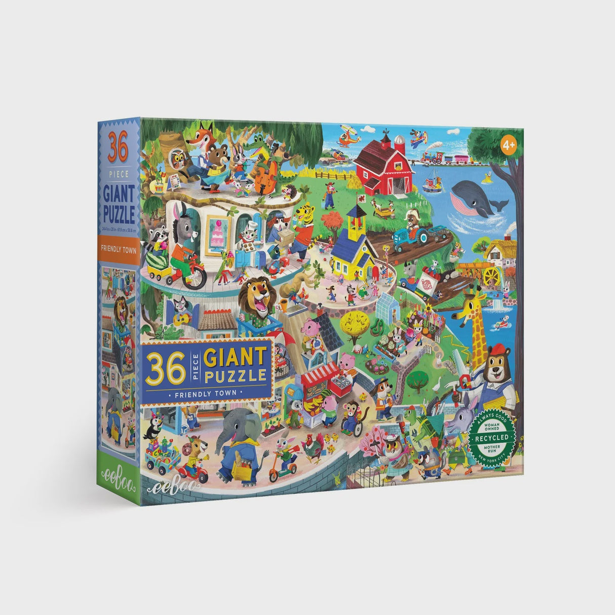 Friendly Town 36pc Giant Puzzle