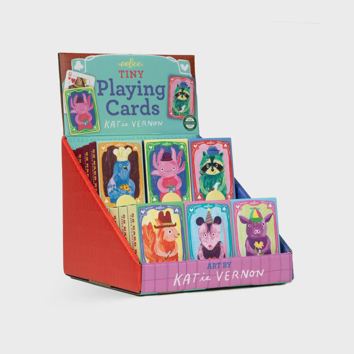 Katie Vernon tiny playing cards