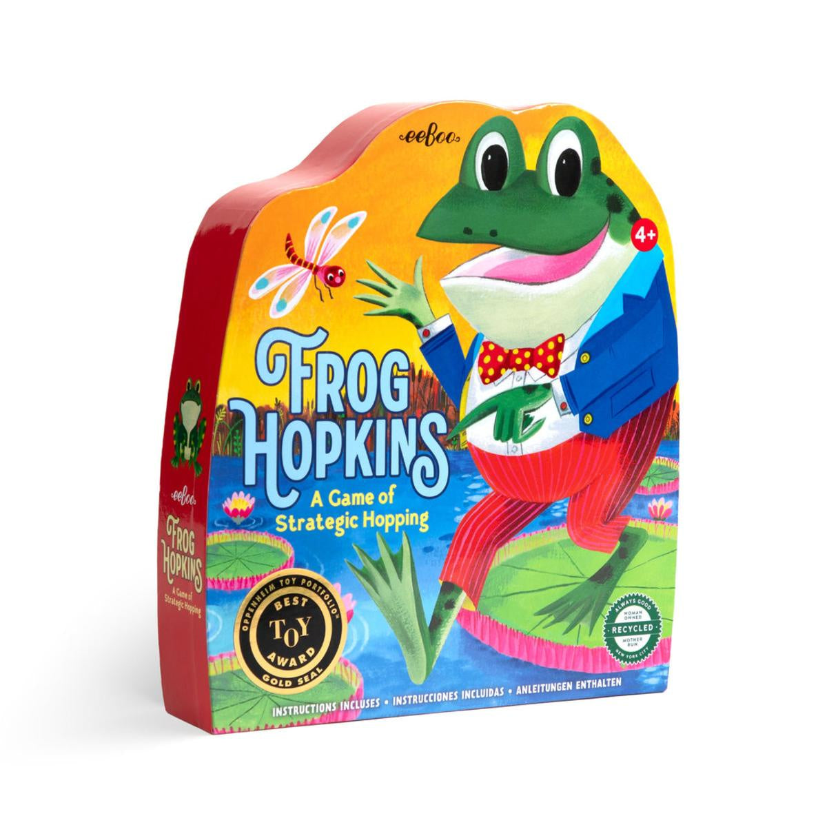 Frog Hopkins shaped game