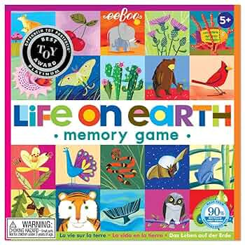 Life on Earth matching game