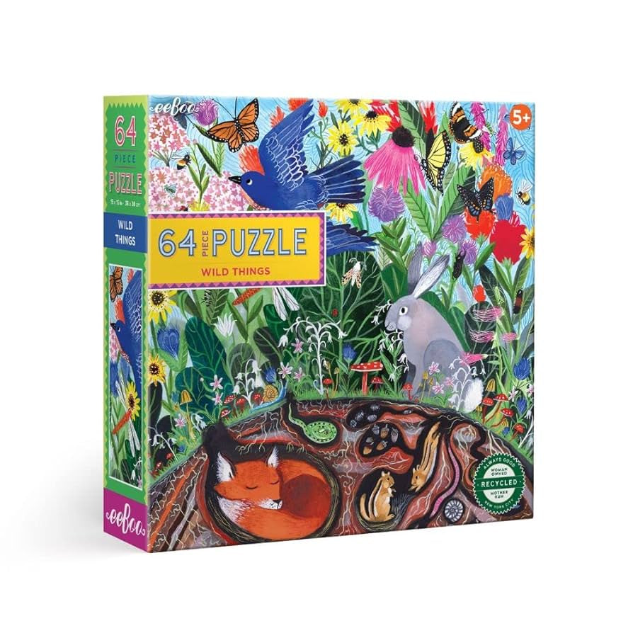 Wild Things 64pc Puzzle