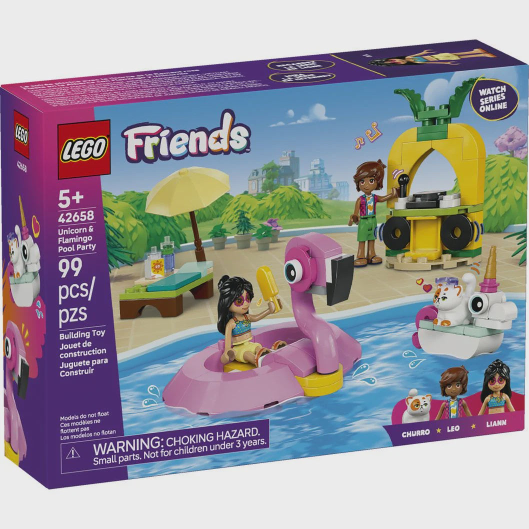 Unicorn & Flamingo Pool Party