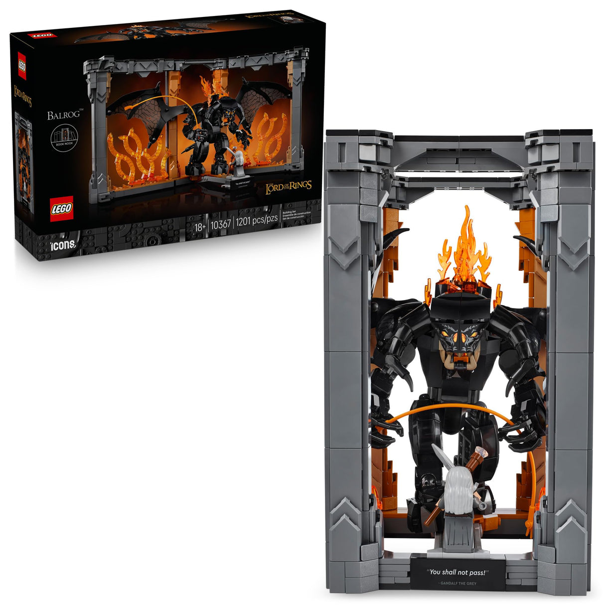 LOTR: Balrog Book Nook